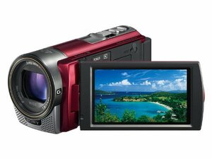 ソニー SONY デジタルHDビデオカメラレコーダー CX180 レッド HDR-CX180/R(中古品)