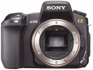 ソニー SONY デジタル一眼レフカメラ α300ボディ ブラック DSLRA300(中古品)