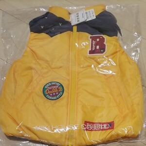 新品 未開封 ミキハウス ダブルビー ダブルB 福袋 120 110 中綿ベスト ベスト アウター プチベア Bくん ビー君