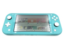 美品 Nintendo Switch Lite ニンテンドー 家庭用ゲーム機 HDH-001 ターコイズ 任天堂 スイッチライト 本体 小型 軽量 持ち運び プレゼント_画像2