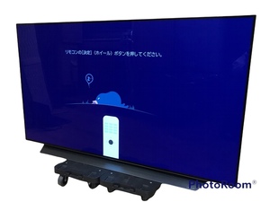 美品 【直接引取限定】LG OLED 有機ELテレビ プレミアムモデル OLED55C9PJA BS・CS 4Kチューナー内蔵 55型 2番組裏録画 wi-fi接続 HLG映像
