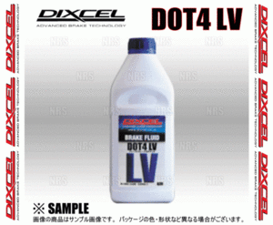 DIXCEL ディクセル ブレーキフルード DOT4 LV ブレーキフルード 1.0L 1本 (BF410LV-01