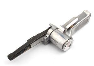 エアベルトサンダー 10mm サンディング 角度調整可 サンドベルト400番手 800番手 各10本付 研磨 仕上げ 板金 塗装 錆 日本全国送料無料