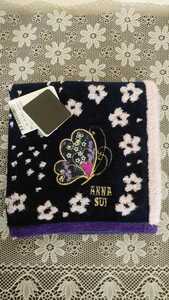 ANNA SUI Anna Sui towel handkerchie up like butterfly flower 