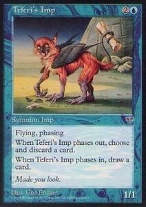 015065-002 MI/MIR テフェリーのインプ/Teferi's Imp 英1枚