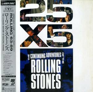 B00118633/LD2枚組/ローリング・ストーンズ「Rolling 63-89」