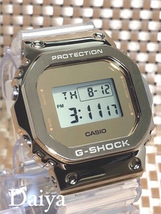 新品 CASIO カシオ 正規品 G-SHOCK ジーショック Gショック 腕時計 ゴールド スケルトン デジタル腕時計 多機能腕時計 防水 GM-5600SG-9