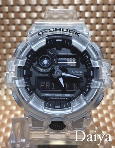 新品 CASIO カシオ 正規品 G-SHOCK ジーショック Gショック 腕時計 スケルトン アナデジ腕時計 スポーツ 多機能腕時計 防水 GA-700SKE-7A