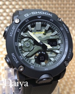 新品 CASIO カシオ 正規品 G-SHOCK ジーショック Gショック 腕時計 ブラック カモフラージュ アナデジ腕時計 多機能腕時計 GA-2000SU-1A