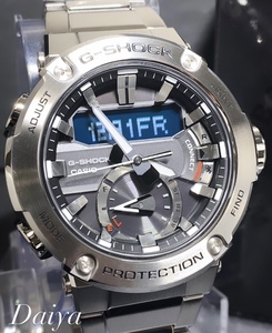新品 CASIO カシオ 正規品 G-SHOCK ジーショック Gショック 腕時計 Gスチール ソーラー腕時計 モバイルリンク機能 スマートフォンリンク