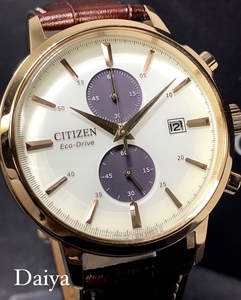 新品 シチズン CITIZEN 正規品 腕時計 エコ・ドライブ eco-drive 電池交換不要 CA7063-12A クロノグラフ ソーラー腕時計 欧州モデル