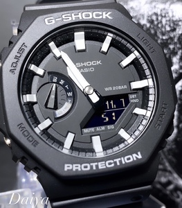 新品 CASIO カシオ 正規品 G-SHOCK ジーショック Gショック 腕時計 多機能 アナデジ腕時計 八角形 アーバンアウト ブラック プレゼント