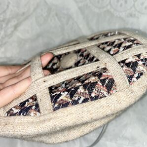 original knitting beret 3ハンドメイド一点物ベレー帽