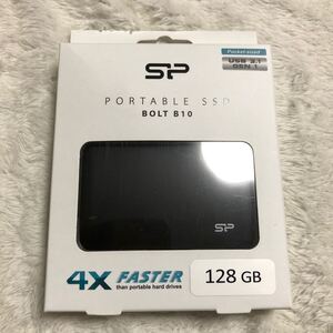 (新品)SP ポータブル SSD 128GB シリコンパワー 希少 BOLT B10