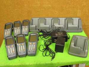 [A13015] DENSO BHT-100BW( perhaps ***)6 pcs. set battery charger attaching V present condition goods junk treatment 