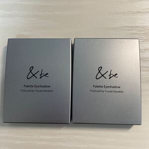 アンドビー パレットアイシャドウ サンライズブラウン サンセットブラウン &be 中古