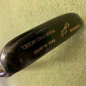 T192 GolSys TOUR PRO MODEL FORGED L字ロングネックパター ブラック 34インチ 481g