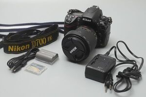 SU071. Nikon ニコン D700 1:3.5-5.6G 24-120mm AF-S VR デジタル一眼レフカメラ レンズ 他付属品有