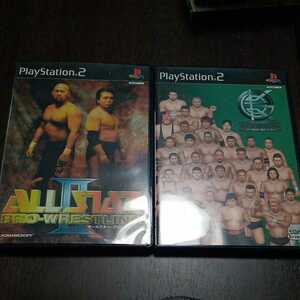 PS2ソフト プレステ2 プロレス　2本セット