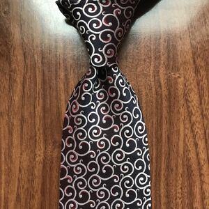 Renoma Renoma Tie Eenji Bordeaux X White