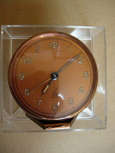 WW2 当時物 ミリタリー　トラベルウオッチ　置時計