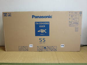【新品同様】購入日2022年1月6日 Panasonic VIERA 55型 4K液晶テレビ TH-55HX900 倍速液晶 【メーカー保証あり】販売店証明あり