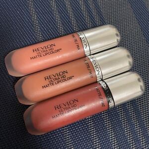 REVLON レブロン マットリップ ウルトラHD 3色セット