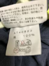 THE NORTH FACE 長袖Tシャツ ロンT 茶タグ　ネオンカラー　ネイビー_画像5