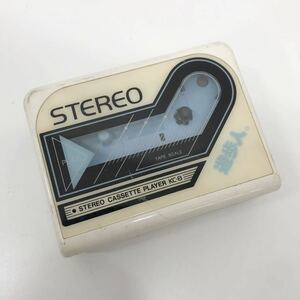 refle● レア！【動作未確認ジャンク】STEREO 遊歩人　KC-8 昭和レトロ　カセットプレーヤー