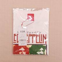 魅惑のバンドT特集! 新品未開封『OJICO(オジコ) × LED ZEPPELIN(レッド・ツェッペリン) #1』半袖Tシャツ 2021年コピーライト 白 サイズ10A_画像1