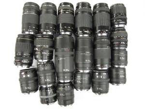 (2192)ジャンク EFレンズ Canon 35-70mm 3.5-4.5A 50mm 2.5 75-300mm 4-5.6ⅢUSM 等 まとめて 大量セット 20本 動作未確認 同梱発送不可