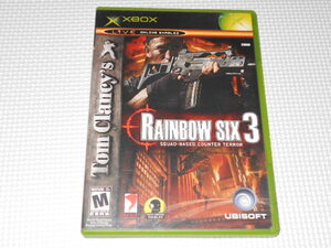 xbox★TOM CLANCY'S RAINBOW SIX 3 海外版★箱付・説明書付・ソフト付