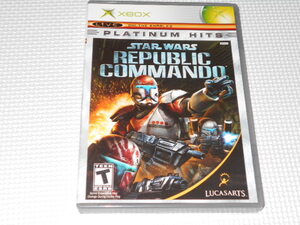 xbox★STAR WARS REPUBLIC COMMANDO PLATINUM HITS 海外版★箱付・説明書付・ソフト付