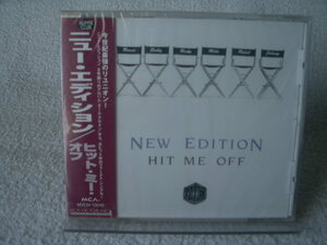 ★未開封★ ニュー・エディション 【ヒット・ミ－・オフ】 Hit Me Off : New Edition