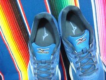 Mizuno■ミズノ■ウェーブライダー■US9■27cm■WAVE RIDER 20■ランニングシューズ■青ブルー■靴■S435■_画像7