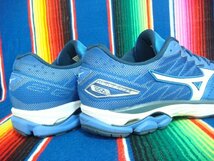 Mizuno■ミズノ■ウェーブライダー■US9■27cm■WAVE RIDER 20■ランニングシューズ■青ブルー■靴■S435■_画像5