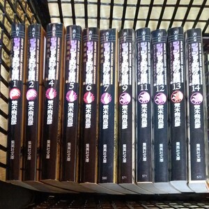 荒木飛呂彦 ジョジョの奇妙な冒険 文庫本 1.2.4.5.6.7.9.11.12.13.14 合計11冊セット