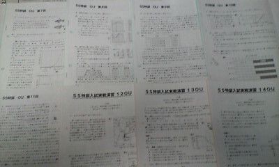 サピックス SAPIX*サンデーサピックス・難関校 SS特訓*6年*理科/桜蔭 対策プリント*8回分~入試実戦演習あり*2019年*貴重