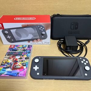 Nintendo Switch Lite &マリオカート8デラックス ケース&充電器付き
