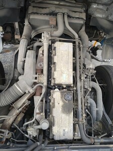 6D40 TF08-1 двигатель Mitsubishi Fuso super комплектация эпоха Heisei 8 год 6 месяц KC-FU410TZ максимальная мощность 390PS/2200r.p.m грузовик 2022012202 1651