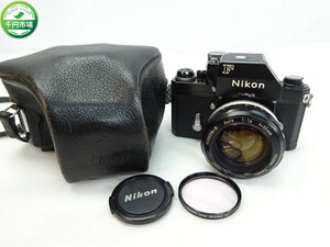 【N-1876】Nikon ニコン F 600万番台 NIKKOR-S 1:1.2 f=55mm Nippon Kogaku 現状品【千円市場】