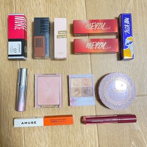 韓国コスメ 豪華12点セット ほぼ新品 MERZY rom&nd amuse