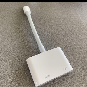 Apple Lightning Digital AV アダプタ A1438 アップル