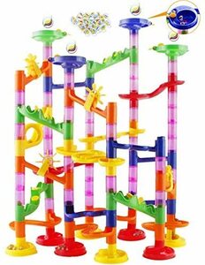 ルーピング スロープ セット 子供 知育玩具 組み立て ブロック TYu115 DIY ビーズコースター 立体 パズル Tebrcon 男の子 女の子