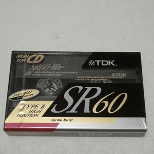 TDK「SR60」☆SR-60M☆カセットテープ☆ハイポジション☆新品未開封☆1本