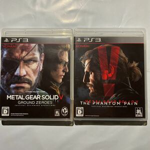 PS3 メタルギアソリッドV THE PHANTOM PAIN GROUND ZERO 2本セット