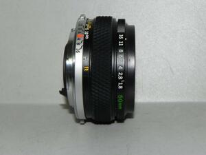 OLYMPUS OM-SYSTEM ZUIKO MC AUTO-s 50mm/f1.8レンズ(ジャンク品)