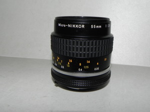 Nikon Ai-s Micro 55mm /f 2.8　レンズ(中古良品)