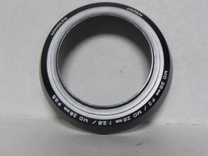 MINOLTA MD 28mm F2/ 28mm F2.8/28mm F3.5 レンズフード(55mm用)中古品