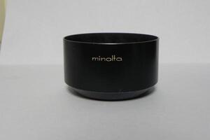 minolta MC 85mm f 1.7 レンズメタルフ-ド(中古純正品)